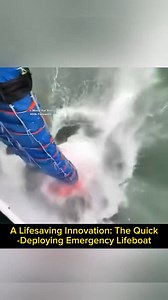 A Life Saving Innovation: The Quick-Deploying Emergency Lifeboat😳 Follow for more videos #highlights #highlightseveryone #trivia #virals #everyone #satisfying #viralpost #fypシ #facts #fypシ゚viral #craft #foryoupageシ #art #megetvfacts #studentlife #student #marindieselengine #engine #dieselengine #engineering #seafarers #lifeboat #mechanicalengineer #crudeoil #ship #lifesaving #LifeSavingTraining | Movie For You