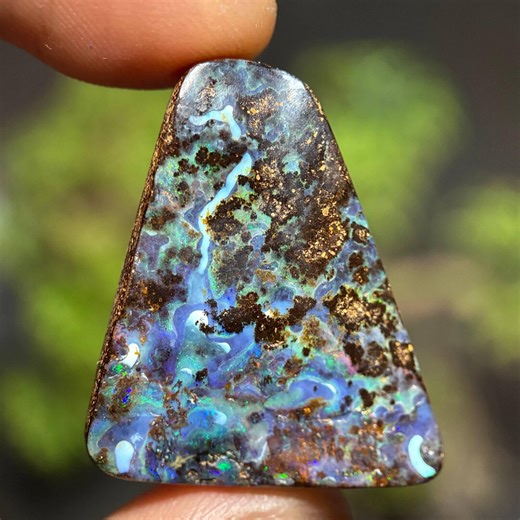 Split Boulder Opal Australian Freeshape 22.55 Cts - Etsy