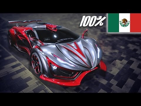 El superdeportivo exotico Mexicano mejor que Lamborghini y Ferrari [Inferno Mexican car]