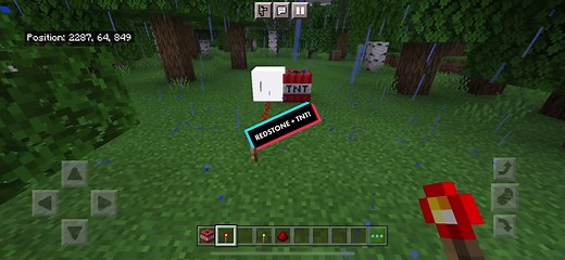 Redstone to Light TNT in Minecraft