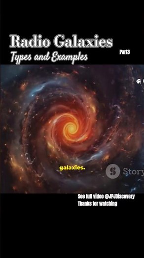 Radio Galaxies-Types and Examples
