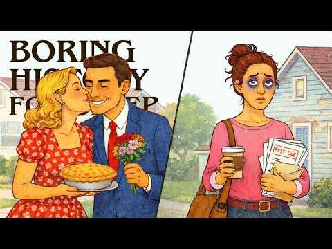From Dream to Nightmare: How American Suburbs Changed Over the Decades | Boring History for Sleep