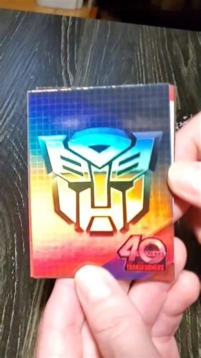 Transformers 40th Anniversary Trading Cards. Hobby Pack 1 #transformers #packopening #cybertron