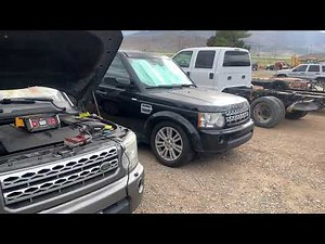 We try to figure out our latest 2010 Land Rover LR4 "No Crank Issue"