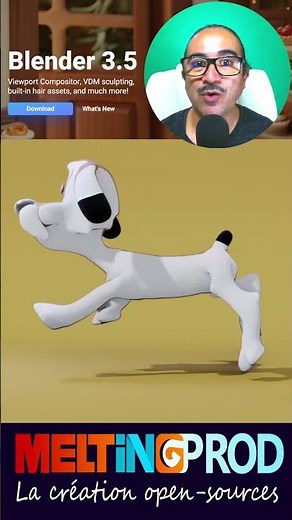 IDEFIX - présentation- TUTO Blender 3 - Gratuit en français