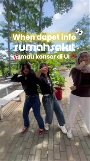 [Hah serius? RumahSakit Band ke UI!?] Nggak nyangka banget mereka bakal tampil di Founders Night UI 2025! Yang dulu cuma nyanyi di kamar, sekarang bisa nyanyi bareng langsung di lapangan kampus. Vibes-nya pasti beda banget sih 🤍🎶 Kalau udah tau mereka dateng… masa nggak nonton? Cus amankan tiketnya sebelum kehabisan, Night Mates! 🎟️🌙 Founders Night CBSA UI 2025 #AccelerateInnovationThroughCollaboration