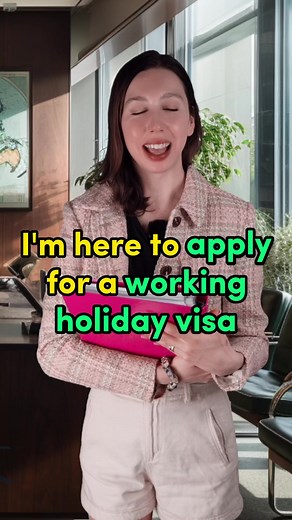 82K views · 3.9K reactions | Applying for a working-holiday visa in English | Useful vocabulary for your next visa appointment ✅ #english #ingles #learnenglish #visa | carokowanzenglish | Facebook