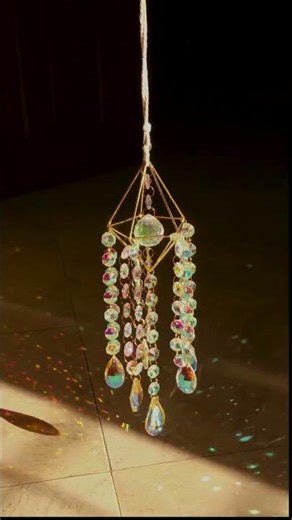 Crystal Suncatcher Hanging Wind Chime Prismas Decorations Balconies Suncatcher