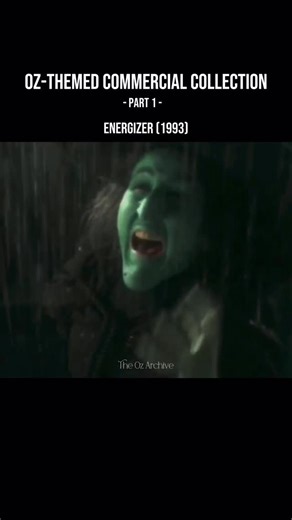 The Oz Archive on Instagram: "🌈 Oz-themed Commercials: Part One In 1993, @Energizer ran an incredible Ad campaign where the brand mascot, the Energizer Bunny, escaped the grasp of various Hollywood villains, including a look-a-like for Margaret Hamilton’s iconic Wicked Witch of the West from “The Wizard of Oz.” As part of a new series in 2026, I will be revisiting all of the iconic Oz-themed commercials I have shared in the past, along with tons of new commercials I haven’t shared before. Keep 