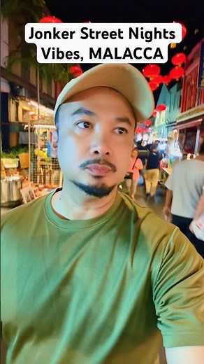 Jonker Street Vibes: Gangsta Edition 😎 Melaka Night Life 🏮 Korang dah pergi Jonker Walk tahun ni?