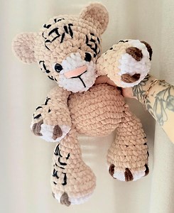 MADE TO ORDER Crochet Cheetah Lovey, Crochet Stuffed Animal, Stuffed Animal Baby Gift, First Birthday Gift, Crochet Lovey, Cheetah Plush - Etsy