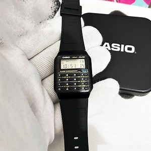 Rare Beautiful Casio CA-50 Calculator Watch Module 437/ Vintage Back to the / Future Digit/ Casio Tin Box - Etsy