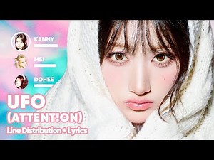 SAY MY NAME - UFO (ATTENT!ON) (Line Distribution + Lyrics Karaoke) PATREON REQUESTED