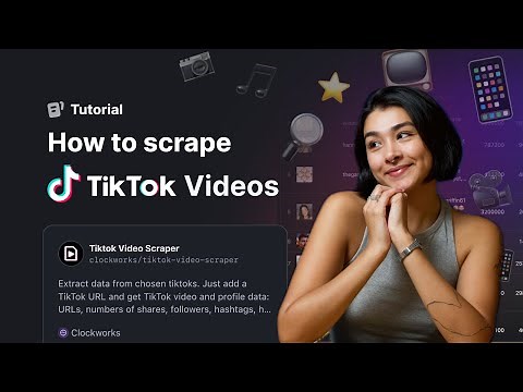 Extract TikTok Video Data - TikTok Video Scraper API Tutorial
