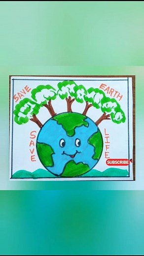 "How to Draw for World Environment Day - Easy & Fun Drawing Tutorial!"