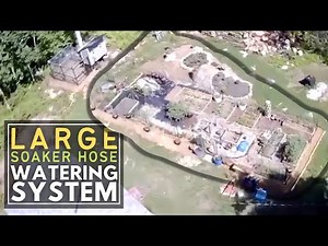 WATERING SYSTEM FOR THE GARDEN 💧| How We Set Up Our Soaker Hoses