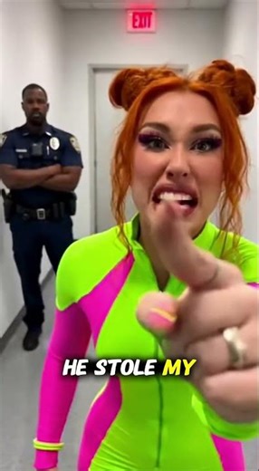 A woman painted her dog with paint out of vanity.#dog #puppy