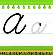 アルファベット大文字・小文字の書き方動画