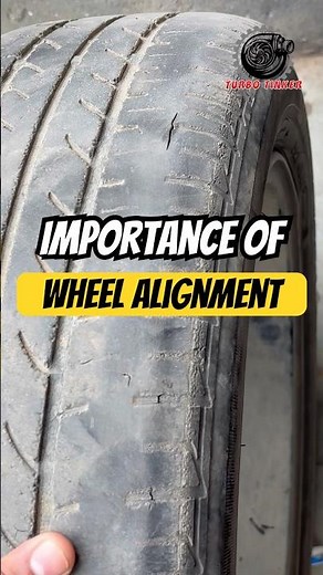 The Importance Of Wheel Alignment | Tyre wear #wheelalignment