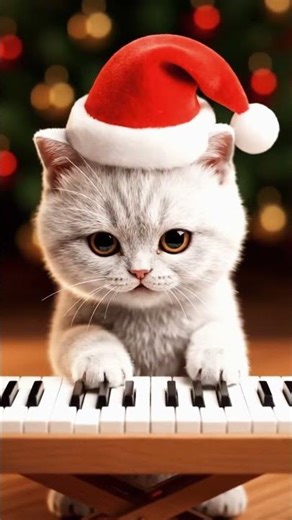 [ASMR] 🎶 Neko-kun and Silent Night 🦭✨ #neko #kitten #shorts