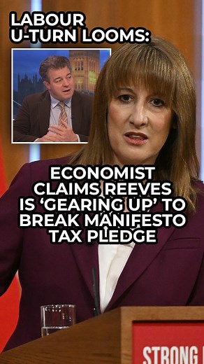 Economist Liam Halligan claims that Chancellor Rachel Reeves' pre-budget speech this morning signals she is "gearing up" to break a key Labour manifesto pledge. #RachelReeves #TaxpayersMoney #Economy #Britain #GBNews | GB News