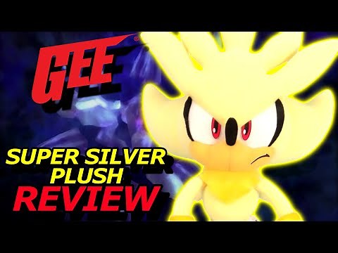 SUPER SILVER PLUSH REVIEW - Great Eastern Entertainment Sonic The Hedgehog Merchandise!