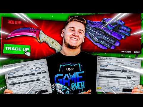 🔴Azi Fac Trade-Up Contract de 300$ ptr Kutit/Manusi in CS2! Harta Cache Confirmata Oficial de Valve!
