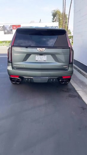 All-New Cadillac Escalade V Startup Sound