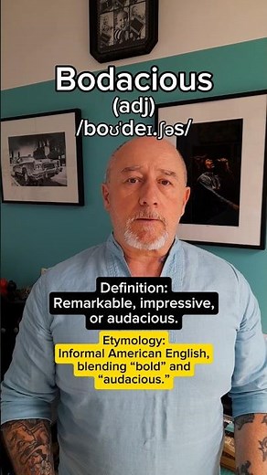 How to pronounce Bodacious! English Pronunciation, Meaning, Synonyms, Etymology, and Examples!