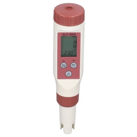 PH Tester, Mobile  Connection Detachable Electrode APP Synchronization Full Screen Display Digital PH Meter  For Fish  For Sewage Treatment - Walmart.ca