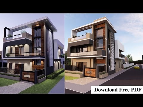 How to make 30'x60' House Design in Sketchup with Enscape | Sketchup Complete Tutorial