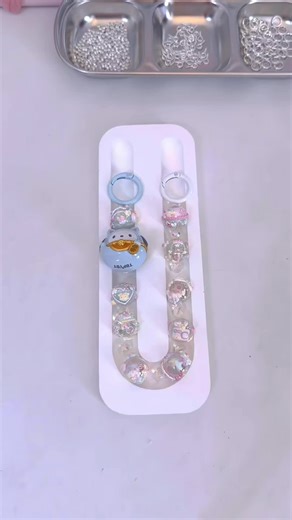 DIY Charm Bracelet with Hand-Painted Macaron Beads
