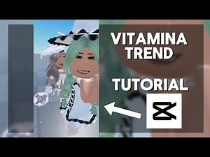 CAPCUT TUTORIAL on the viral VITAMINA TREND