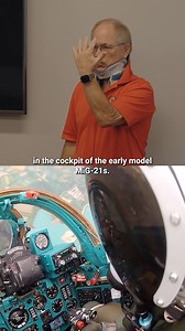 238K views · 1.1K reactions | MiG-21 pilot John Mann discusses the challenges of seeing through the thick plexiglass of a MiG-21 cockpit, which was designed to defend against the B-52 tail gunner. | Wings Over the Rockies Air & Space Museum | Facebook