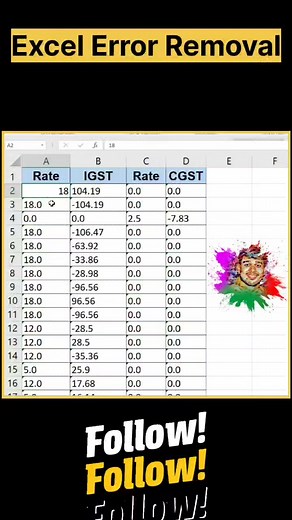 8.2K views · 32 reactions | Excel Error Removal Trick #exceltricks #exceltips #Excel #excelshorts #transposeexcel #msexceltricks #excelreels #msexceltraining #excehttpsltricks #registered #trademark #copyright #msexcelformulas | Excel Satish | Facebook