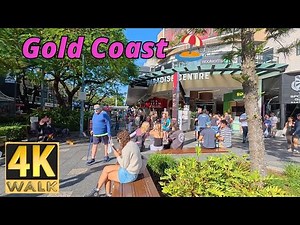 Sunday 4K Beach Walk – Surfers Paradise, Gold Coast Australia 🇦🇺