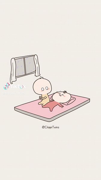 Sleep well my dear ❤ #cute #love #baby #animation #cartoon #babyvoice #chippitwins