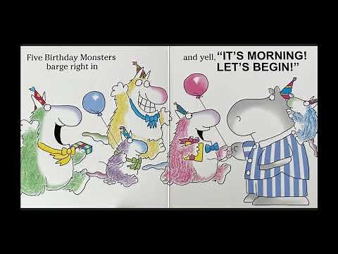 Birthday Monsters, Sandra Boynton, Toddler Book