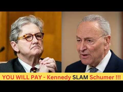 Sen. Kennedy IGNITES Standing OVATION As He Unleashes FURY On Schumer