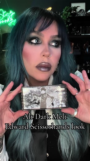 Diving into the Edward Scissorhands Makeup Collection