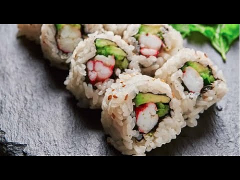HOW TO MAKE CALIFORNIA ROLLS SUSHI