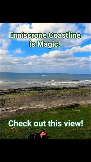 I found the perfect spot at Enniscrone Beach! #ireland #coast #shorts