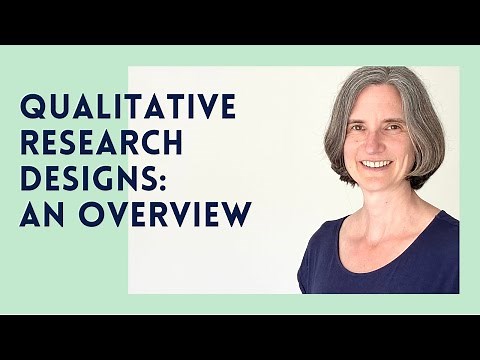 Qualitative research designs: An overview