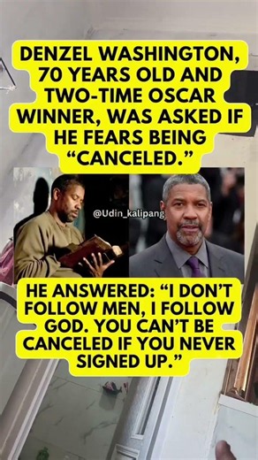 Denzel Washington Response To Cancel Culture #Shorts #DenzelWashington #Motivation
