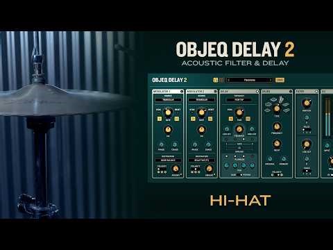 Objeq Delay 2 on Hi-Hat