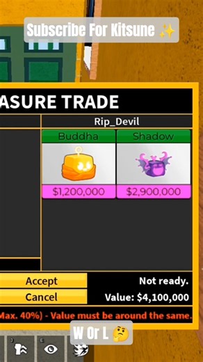 Insane Trade 😱 Trading Phoenix & Quake for Buddha + Shadow | W or L?#bloxfruits #viral#shorts