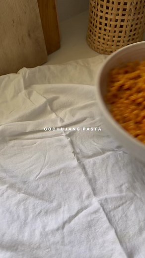 Delicious Gochujang Pasta Recipe with Coconut Cream