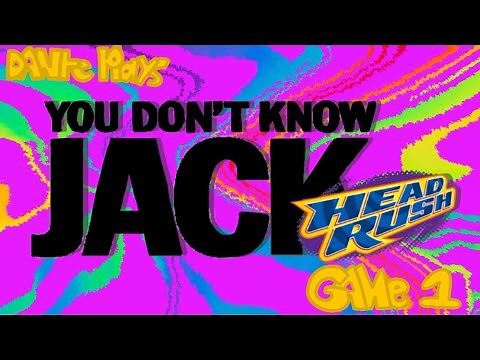 Dante Plays You Don't Know Jack Headrush - Game 1