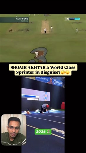 Binu Aquito | Is Shoaib Akhtar a bowler or a world-class sprinter in disguise? 🏎️💨 Most people see a cricket run-up. I see elite Drive Phase mechanics.... | Instagram