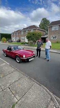 John Evans gets the keys to his 1975 Triumph Spitfire 1500!